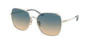 Coach HC7133 Shiny Light Gold Sunglasses
