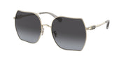 Coach HC7142 Shiny Light Gold Sunglasses
