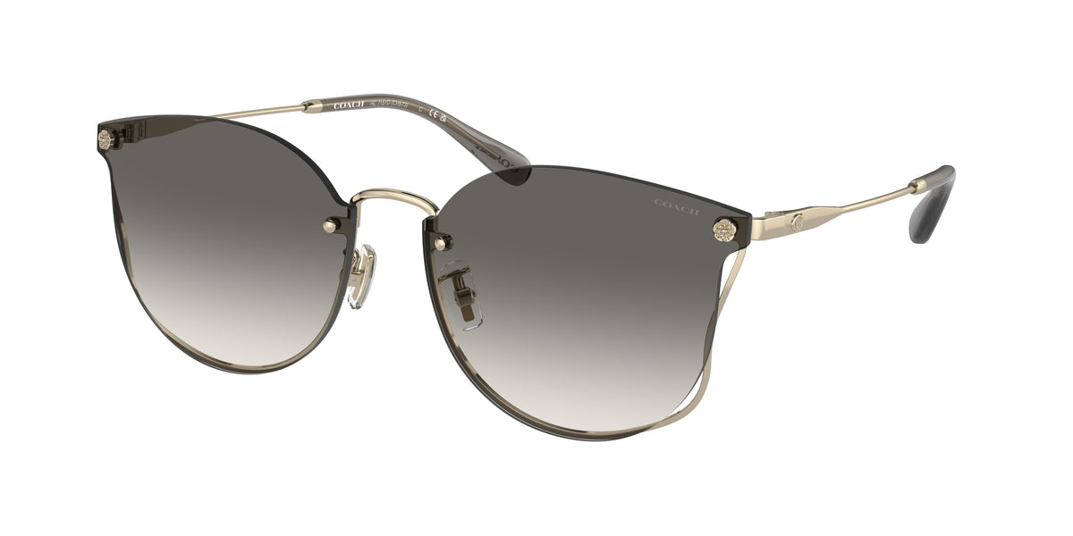 Coach HC7151D Shiny Light Gold Sunglasses
