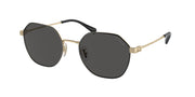 Coach HC7155 Shiny Light Gold Sunglasses