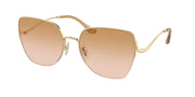 Coach HC7156D Shiny Light Gold Sunglasses