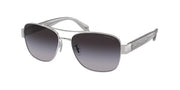 Coach HC7161 Shiny Silver Sunglasses