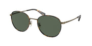 Coach HC7163 Antique Gold/Tokyo Tortoise Sunglasses