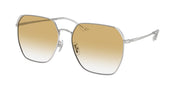 Coach HC7165D Shiny Silver Sunglasses