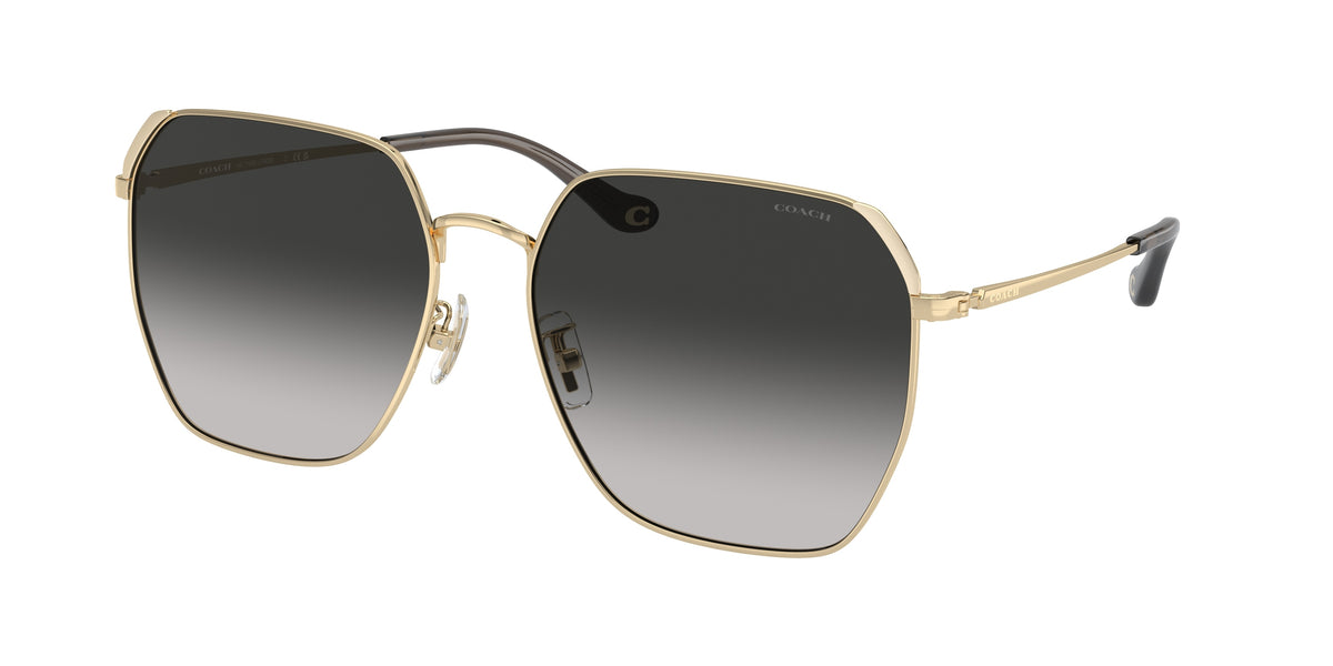 Coach HC7165D Shiny Light Gold Sunglasses