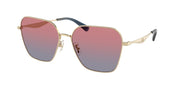 Coach HC7168 Shiny Light Gold Sunglasses