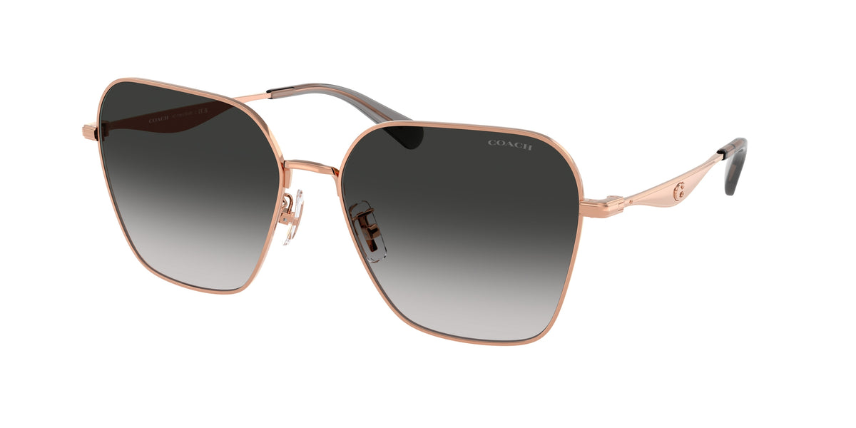 Coach HC7168 Shiny Rose Gold Sunglasses