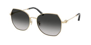Coach HC7175 Shiny Light Gold Sunglasses