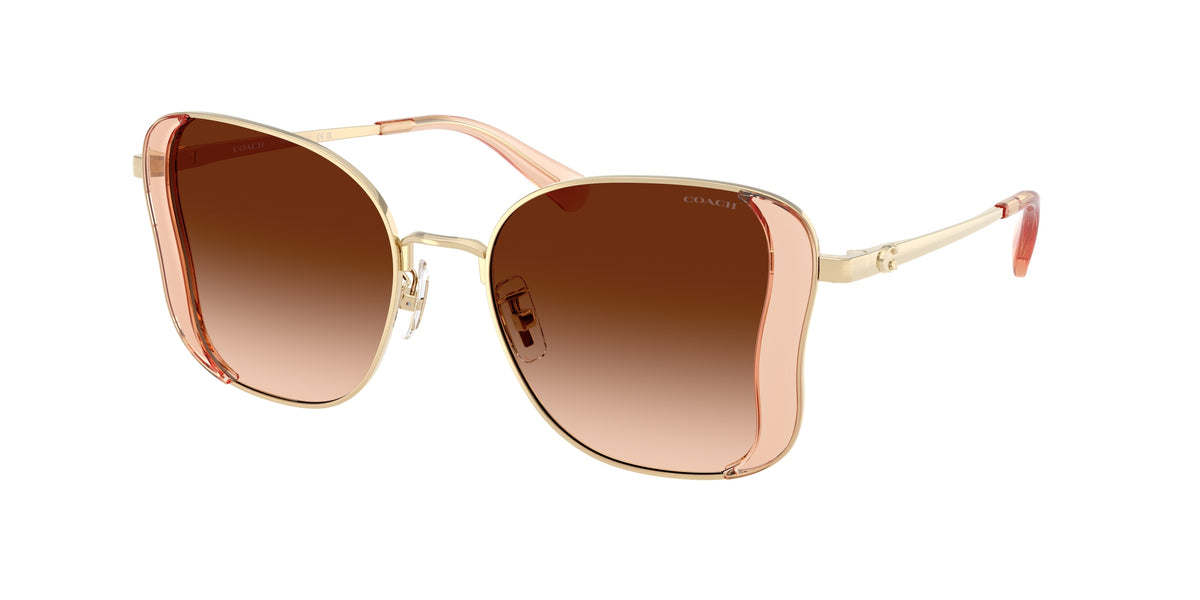 Coach HC7188 Champagne/Gold Sunglasses
