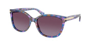 Coach HC8132 Purple Confetti Tortoise Sunglasses