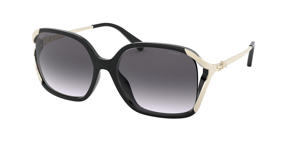 Coach HC8280U Black Sunglasses