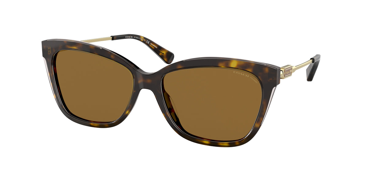 Coach HC8305 Dark Tortoise Sunglasses