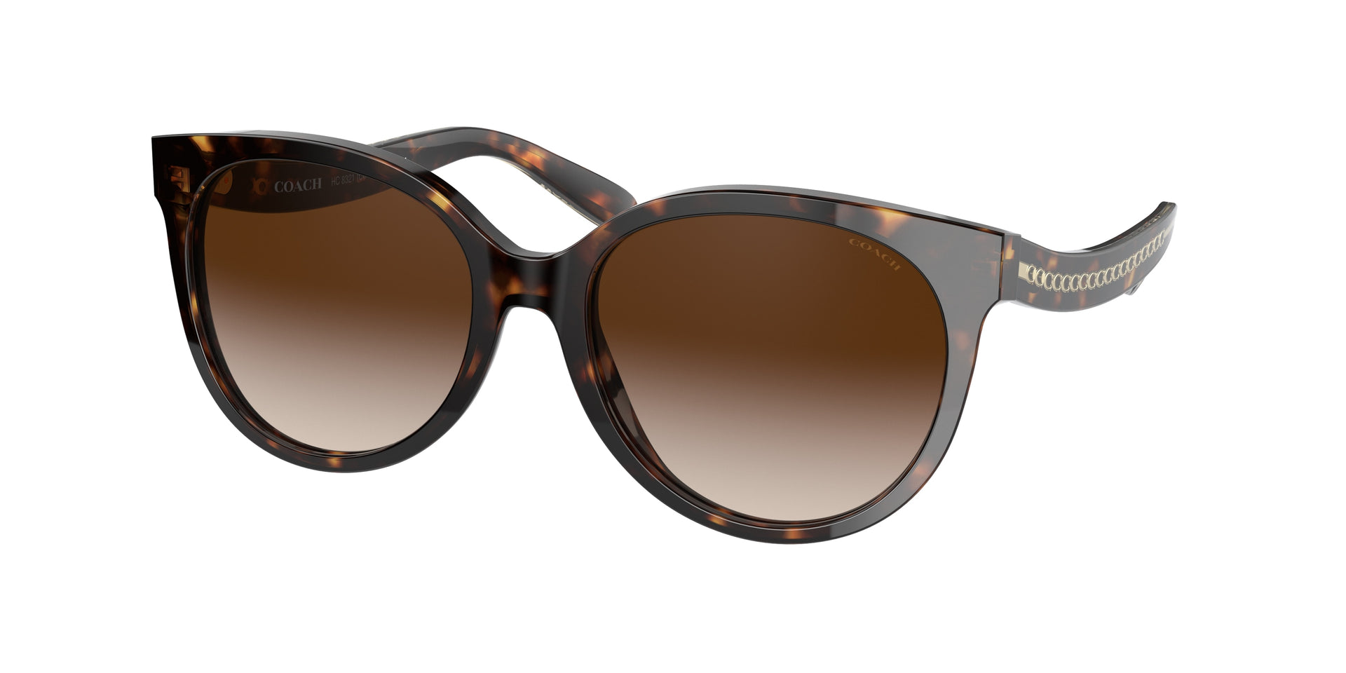 Coach HC8321 Dark Tortoise Sunglasses