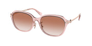 Coach HC8332D Transparent Pink Sunglasses