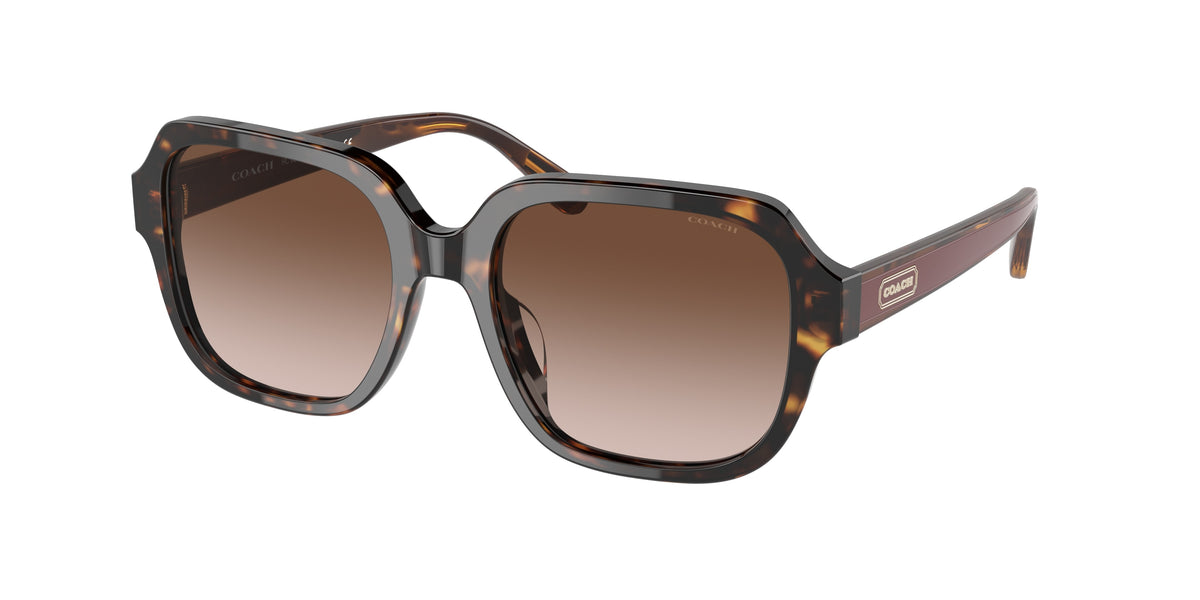 Coach HC8335U Dark Tortoise Sunglasses