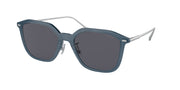 Coach HC8355 Transparent Dark Blue Sunglasses
