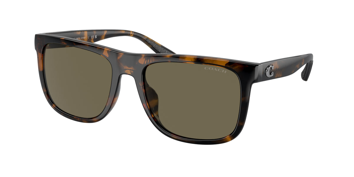 Coach HC8367U Dark Tortoise Sunglasses