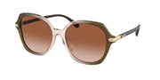 Coach HC8377U Olive Beige Gradient Sunglasses