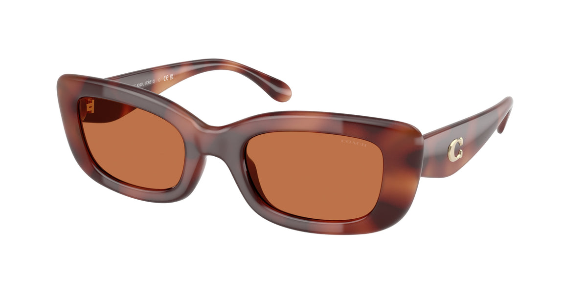 Coach HC8390U Caramel Tortoise Sunglasses