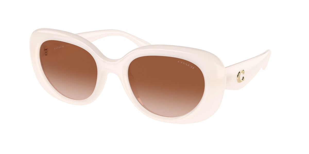 Coach HC8391U Milky Cloud Sunglasses