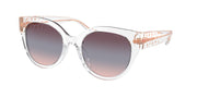 Coach HC8393U Transparent Clear Sunglasses