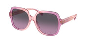 Coach HC8395F Amethyst/Pink Gradient Sunglasses