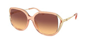 Coach HC8396U Transparent Champagne Sunglasses
