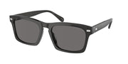 Coach HC8397U Transparent Dark Grey Sunglasses