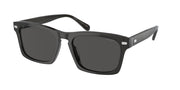 Coach HC8397U Transparent Dark Grey Sunglasses