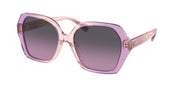 Coach HC8404U Amethyst/Pink Gradient Sunglasses
