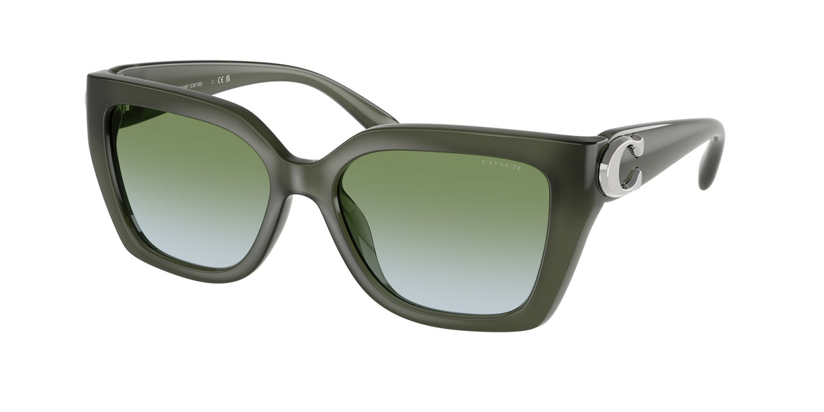 Coach HC8408F Milky Moss Sunglasses