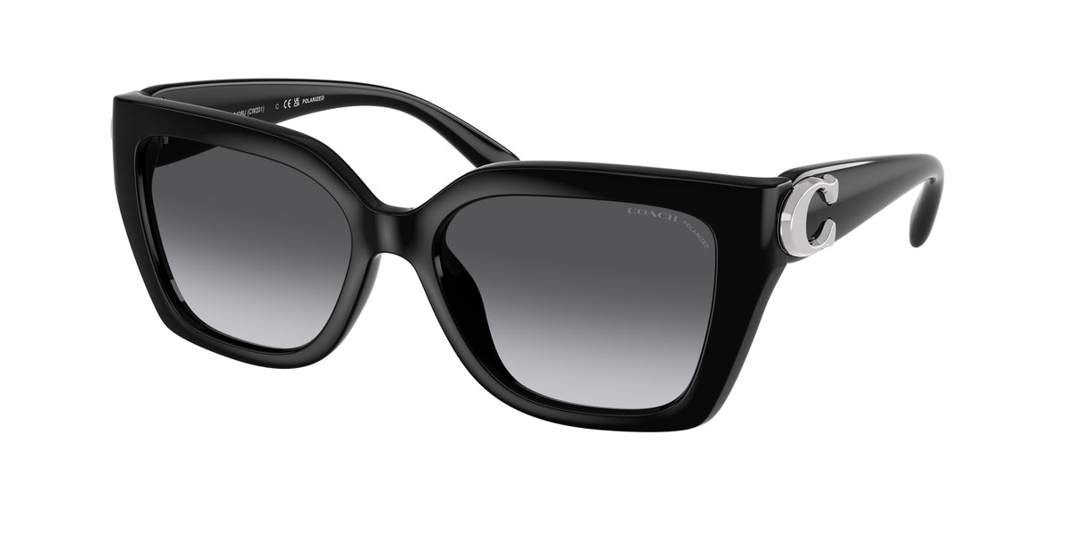 Coach HC8408U Black Sunglasses