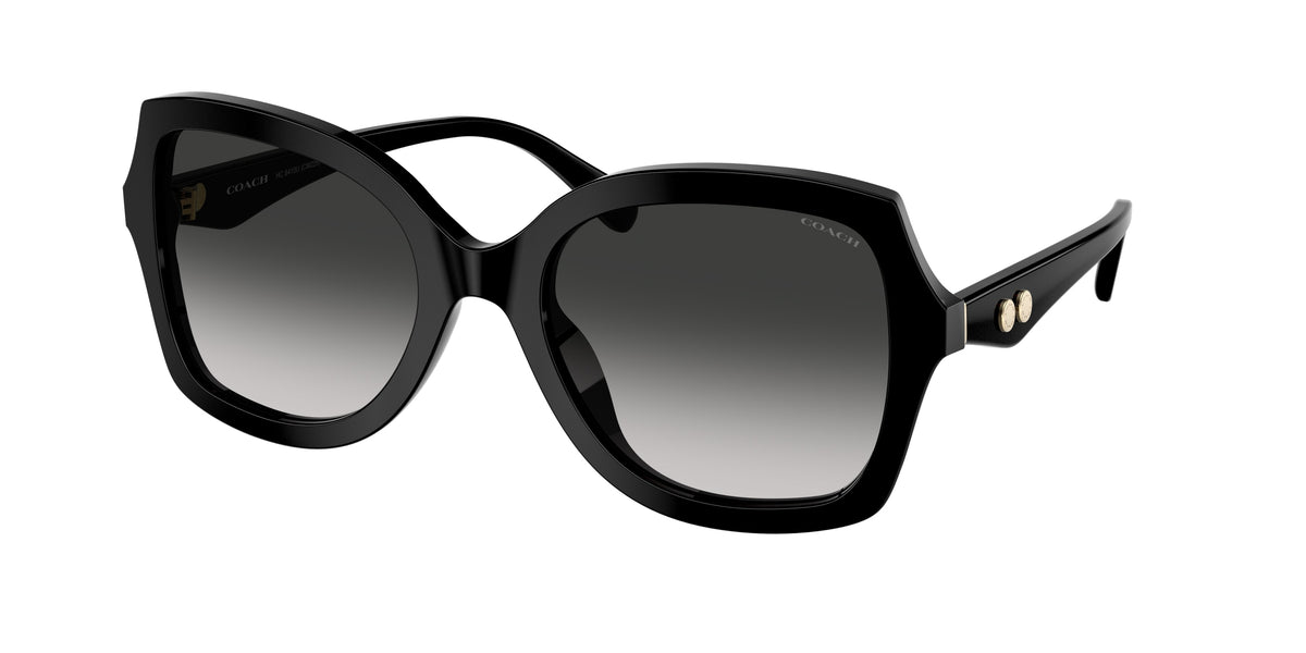 Coach HC8410U Black Sunglasses