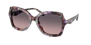 Coach HC8410U Amethyst Pearl Tortoise Sunglasses