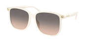 Coach HC8413BD Ivory Solid Sunglasses