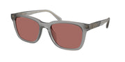 Coach HC8426U Matte Transparent Stone Sunglasses