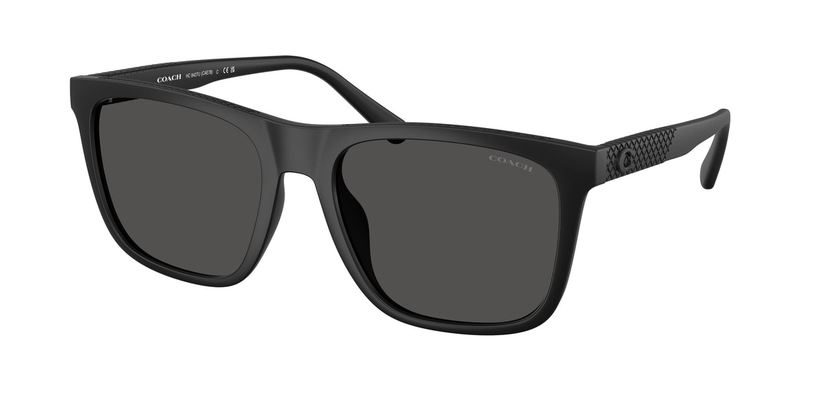Coach HC8427U Matte Black Sunglasses