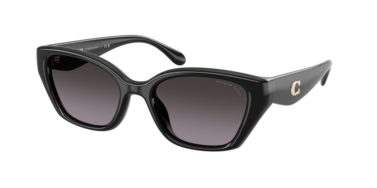 Coach HC8434U Black Sunglasses