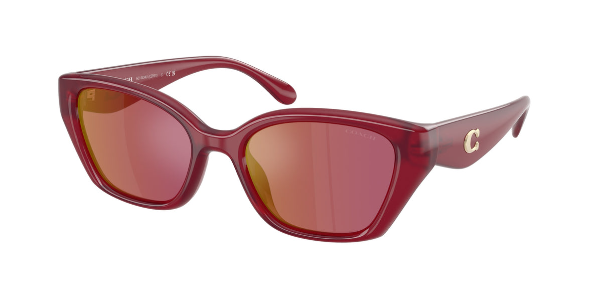 Coach HC8434U Milky Cherry Sunglasses