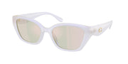 Coach HC8434U Metallic Pearl Sunglasses