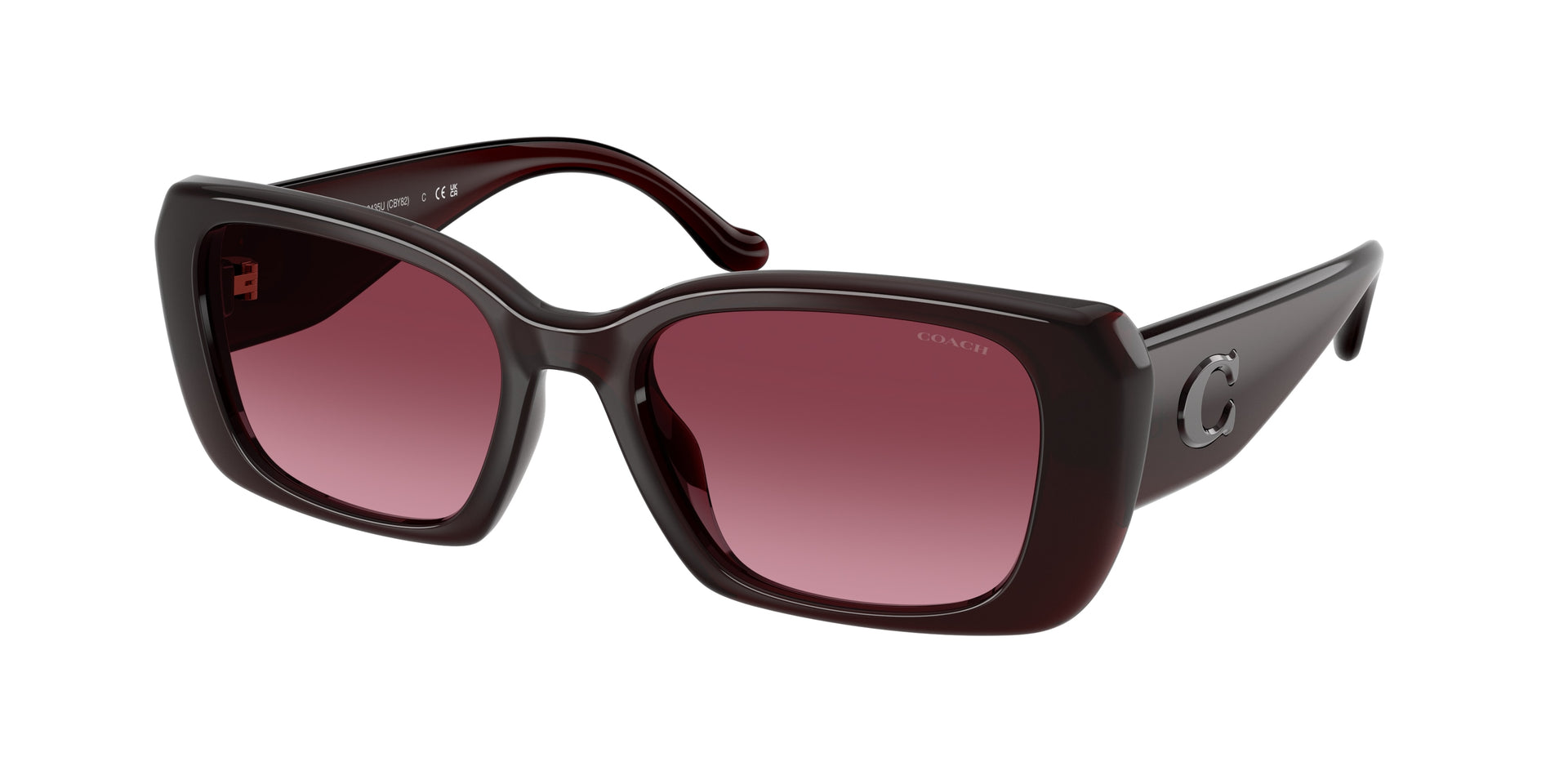 Coach HC8435U Milky Merlot Sunglasses