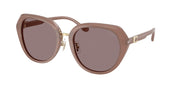 Coach HC8436 Milky Putty Sunglasses