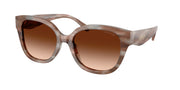 Coach HC8438U Striated Redwood/Maple Sunglasses