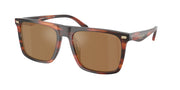 Coach HC8440U Striated Caramel Sunglasses