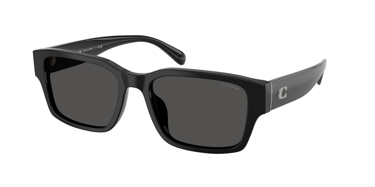 Coach HC8441U Black Sunglasses