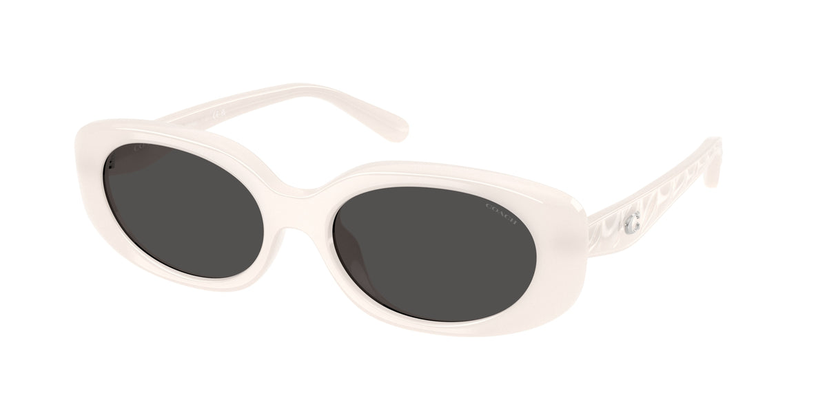 Coach HC8443D Milky Cloud Sunglasses