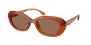 Coach HC8448U Milky Amber Sunglasses