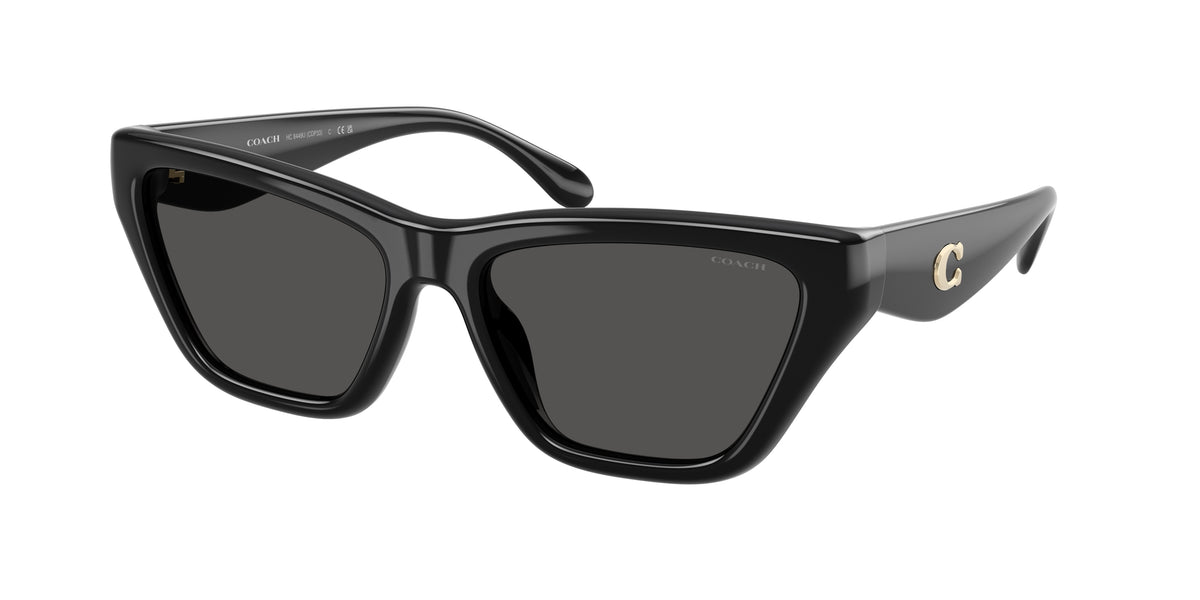 Coach HC8449U Black Sunglasses