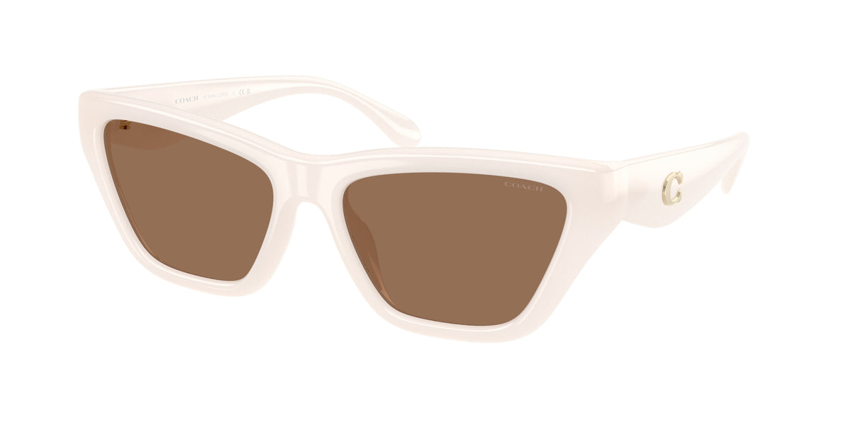 Coach HC8449U Milky Cloud Sunglasses