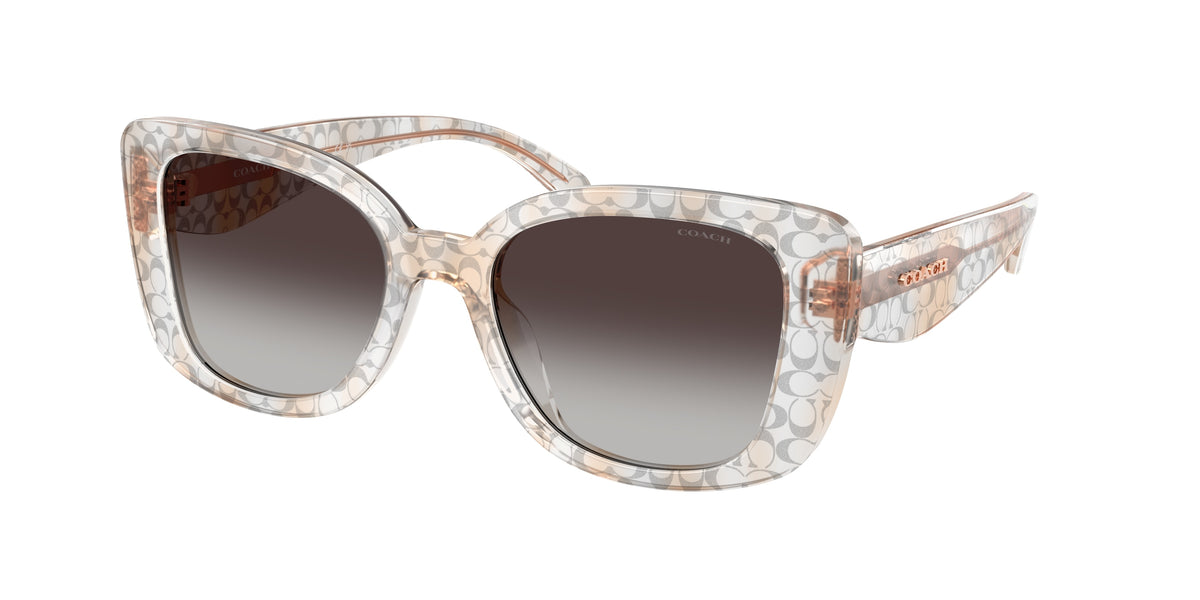 Coach HC8450U Grey Sunglasses